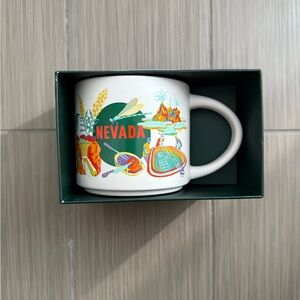2024 Starbucks Discovery Series Nevada Ceramic Coffee Tea Mug Cup 14 oz Used DS